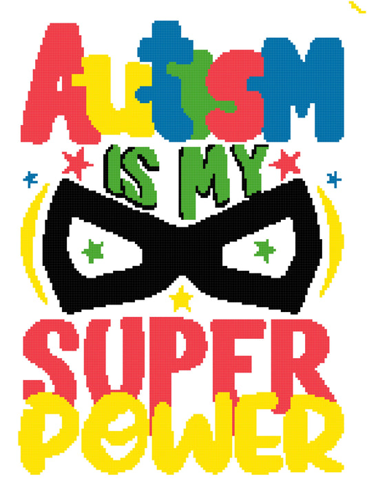 Autism is My Super Power 150x200