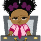 Baby Boss Afro Puff PLAIN 120x150