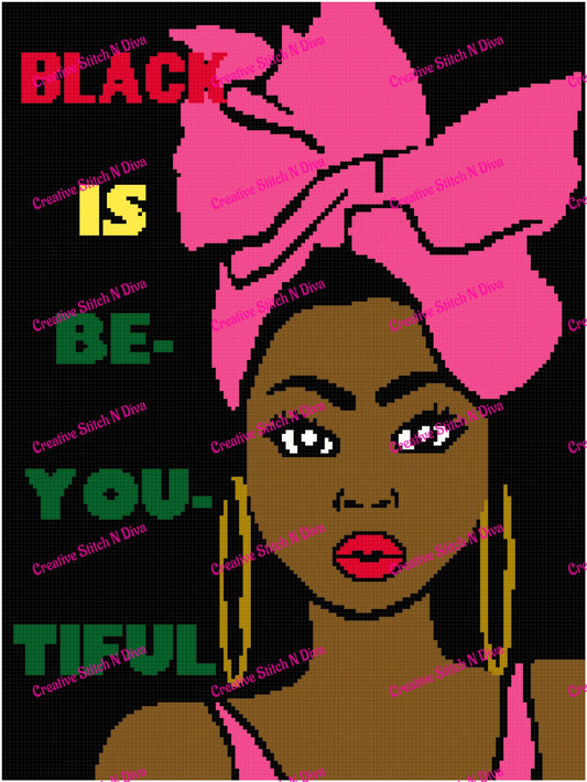 Black Is Be You Tiful 150x200