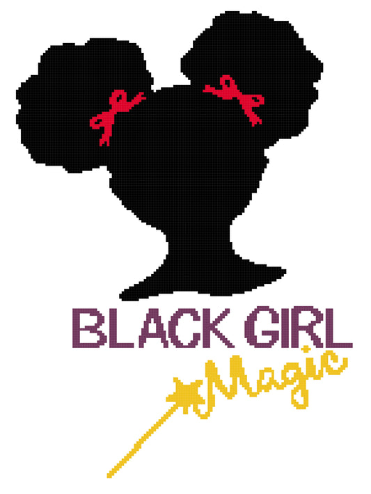 Black Girl Magic 150x200 PLAIN