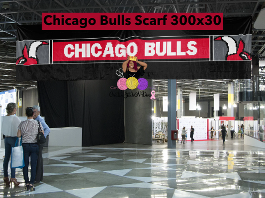 Chicago Bulls Scarf 300x30