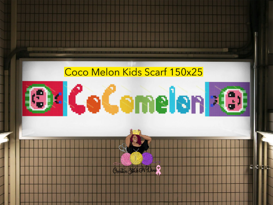 Cocomelon Kids Scarf 150x30