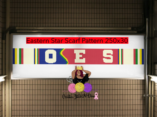 Eastern Star Scarf 250x30