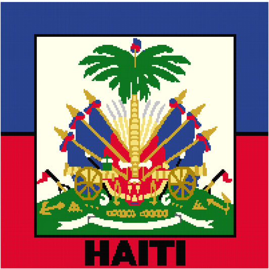 Haitian Flag Plain 200x200