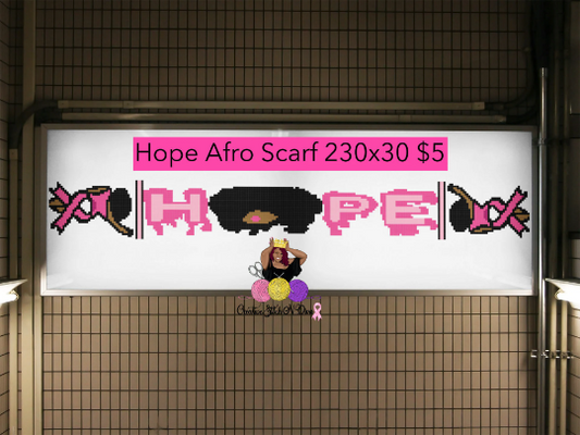 Hope Afro Scarf 250x30