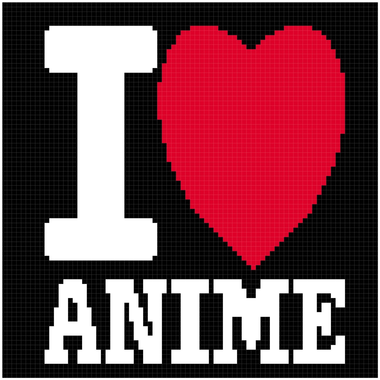 I love Anime Pillow 80x80