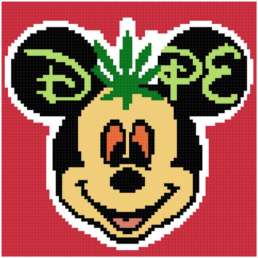 Mickey Mouse is High Pillow 80x80