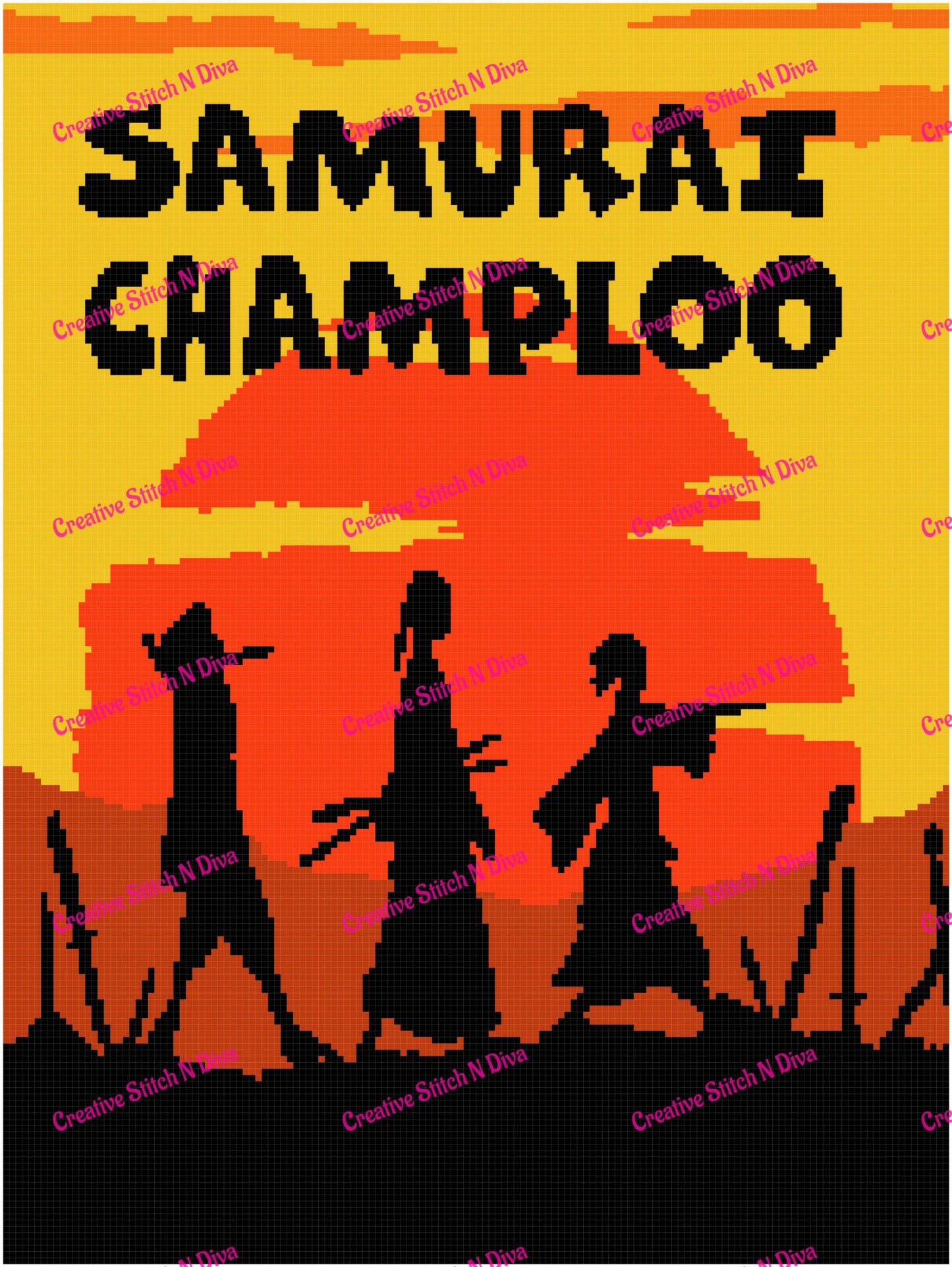 Samurai Champloo150x200 Personalized