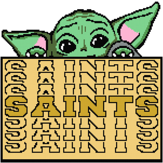 Yoda Loves Saints 150x150