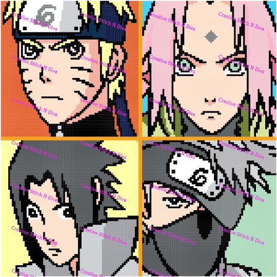 Team Naruto150x150 PLAIN WRITTEN INSTRUCTIONS