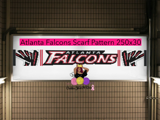 Atlantic Falcons Scarf 250x30